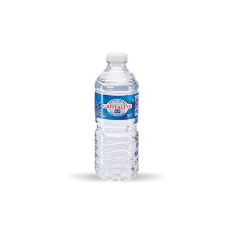 bouteille d'eau cristalline