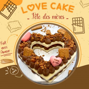LOVE CAKE CHOCOLAT CARAMEL SPECULOOSS