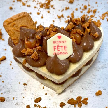 LOVE CAKE CHOCOLAT CARAMEL SPECULOOSS (2pers)