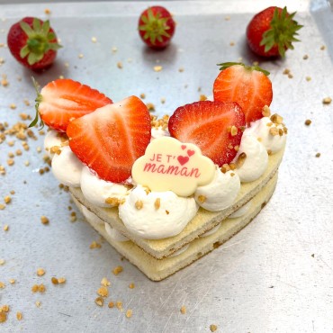 LOVE CAKE VANILLE FRAISE