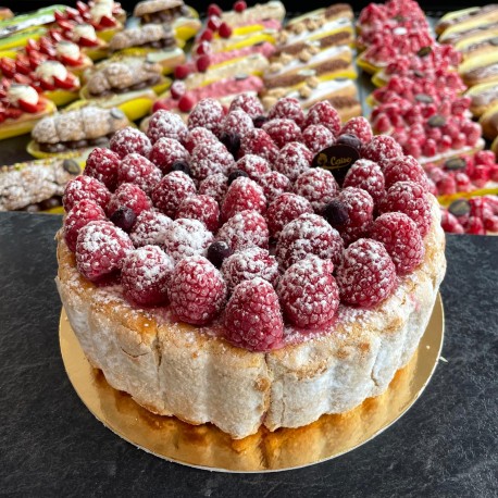 CHARLOTTE FRAMBOISE (8P) entremet