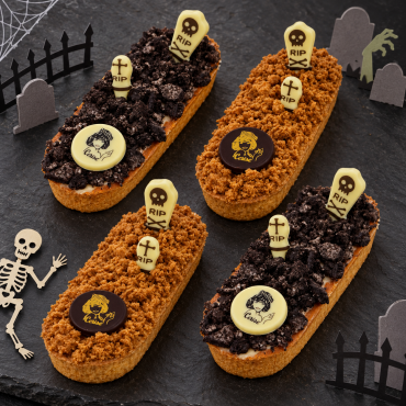Barquette spéculooss halloween